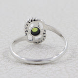 Natural Black Onyx Silver Ring