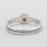 Tourmaline Silver Rings