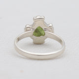 925 Sterling Silver Peridot Rings