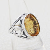 Citrine Ring 925 Sterling Silver