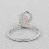 Natural Malachite Silver Ring