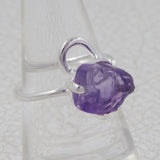 Natural Malachite Silver Ring