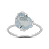 Natural Malachite Silver Ring
