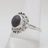 Labradorite Silver Rings
