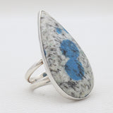K2 Jasper Silver Designer Rings
