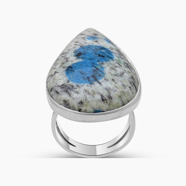 K2 Jasper Silver Designer Rings