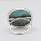 Turquoise Spiny Oyster Silver Rings