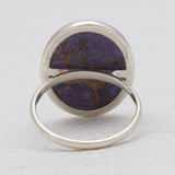 Natural Ocean Jasper Silver Rings