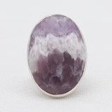 Amethyst Lace Silver Rings
