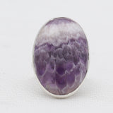 Amethyst Lace Silver Rings