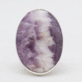 Amethyst Lace Silver Rings