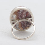 Turquoise Spiny Oyster Silver Rings