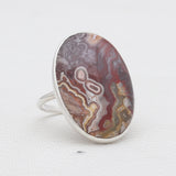 Turquoise Spiny Oyster Silver Rings