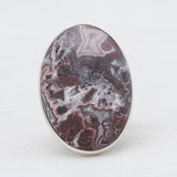 Turquoise Spiny Oyster Silver Rings