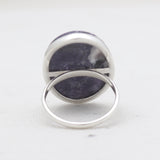 Amethyst Lace Silver Rings