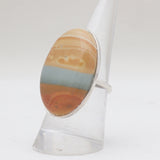 Tasmanian Serpentine Silver Rings