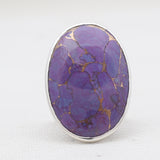 Dendritic Opal Silver Rings