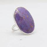 Dendritic Opal Silver Rings