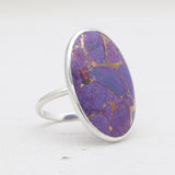 Dendritic Opal Silver Rings