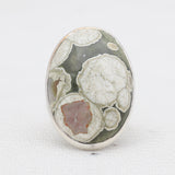 Turquoise Spiny Oyster Silver Rings