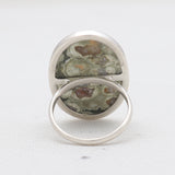Turquoise Spiny Oyster Silver Rings