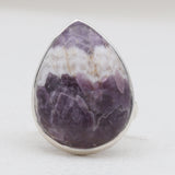 Natural Rainforest Jasper Silver Rings