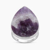 Natural Rainforest Jasper Silver Rings