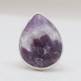 Natural Rainforest Jasper Silver Rings