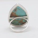Turquoise Spiny Oyster Silver Rings