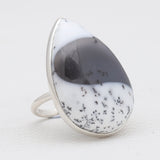 Peanut Wood Jasper Silver Rings