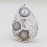 Turquoise Spiny Oyster Silver Rings