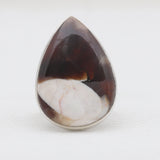 Peanut Wood Jasper Silver Rings