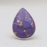 Amethyst Lace Silver Rings