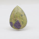 Peanut Wood Jasper Silver Rings