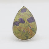 Peanut Wood Jasper Silver Rings
