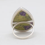 Peanut Wood Jasper Silver Rings