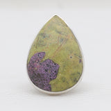 Peanut Wood Jasper Silver Rings