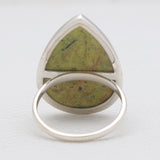 Peanut Wood Jasper Silver Rings