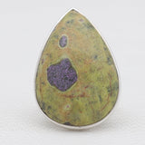 Peanut Wood Jasper Silver Rings