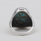 Mexican Turquoise Silver Rings