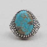 Mexican Turquoise Silver Rings