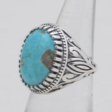 Mexican Turquoise Silver Rings