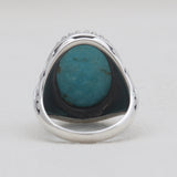 Mexican Turquoise Silver Rings