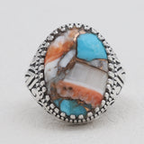 Mexican Turquoise Silver Rings