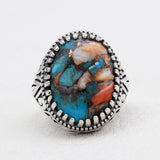 Mexican Turquoise Silver Rings