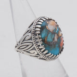Mexican Turquoise Silver Rings