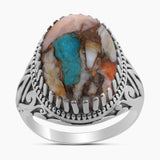 Mexican Turquoise Silver Rings