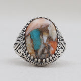 Mexican Turquoise Silver Rings