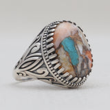Mexican Turquoise Silver Rings