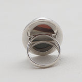 Dendritic Opal Silver Rings